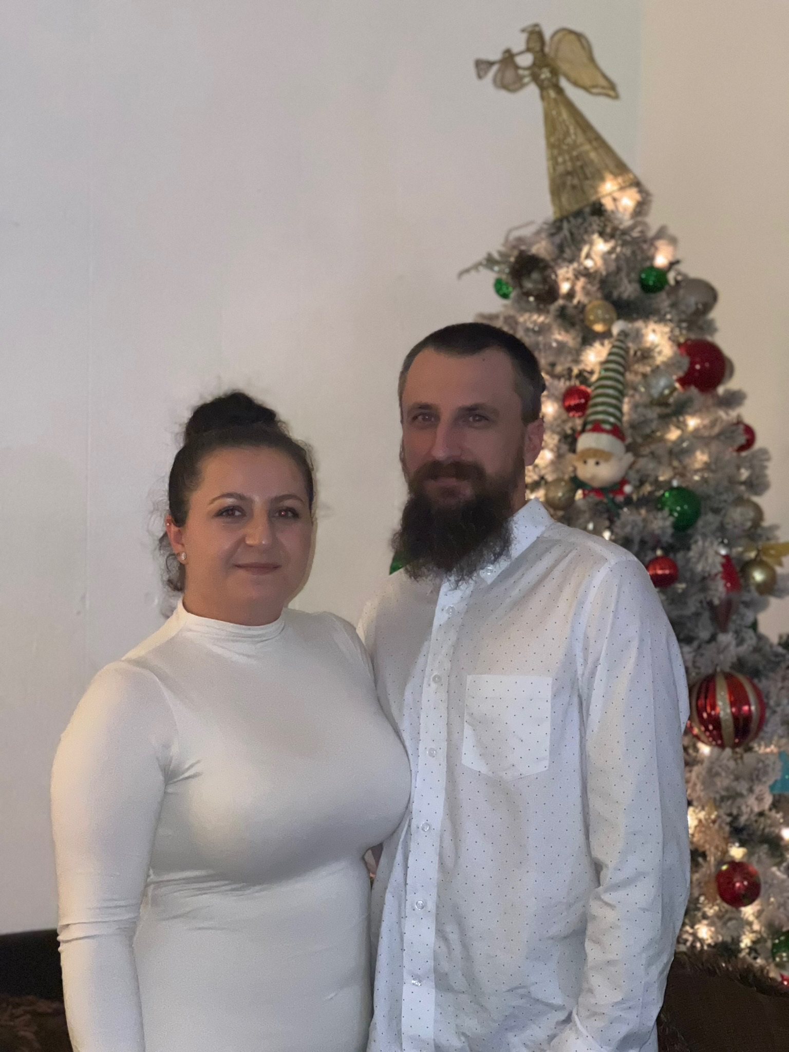 Christmas in white